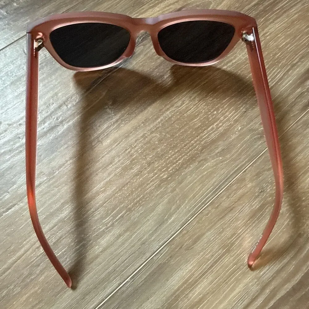 Zenni Sunglasses Plastic Pink Polarized 123919 52 16 148